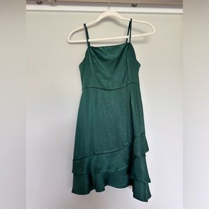 Women’s green homecoming dress